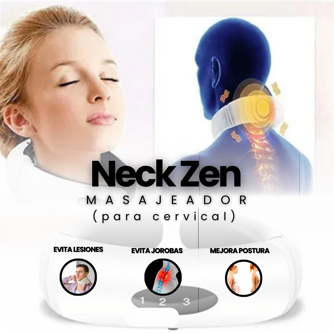 NeckZen™ Di Adiós a los Dolores Cervicales en Menos de 7 Días!!
