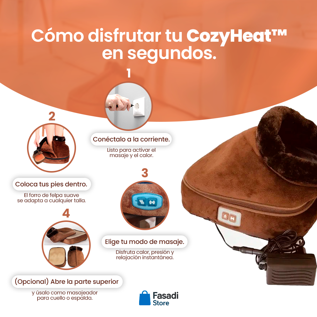 CozyHeat™ ¡Di adiós al frío en los pies para siempre!