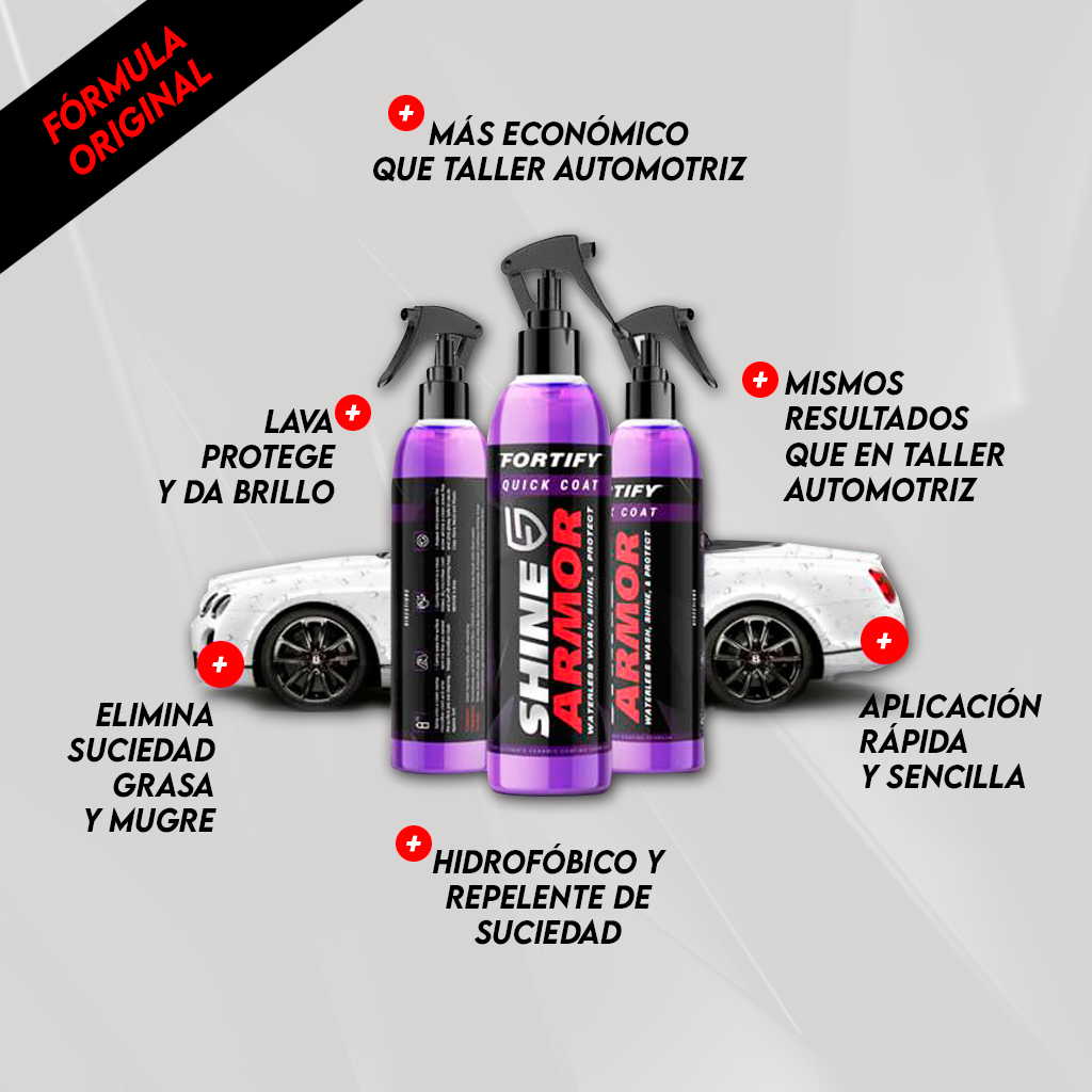 BrilloPro™ Limpia, protege y da brillo espejo en minutos + Incluye paño GRATIS