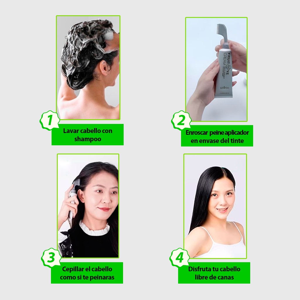 EverColor™ Dile adiós a las canas desde el primer uso