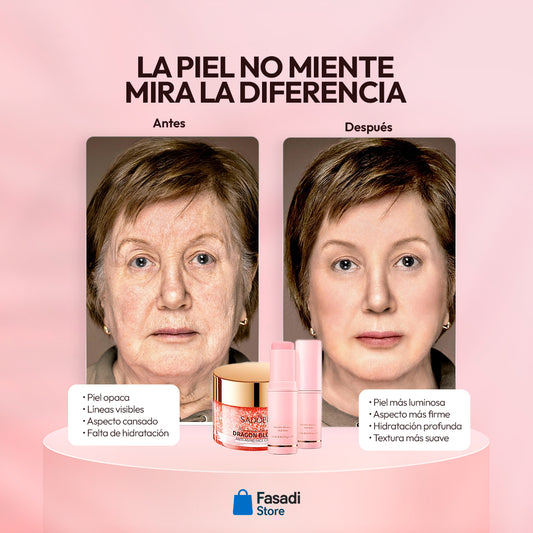 DragonBlood™ + SkinSculptor™ - Tu ritual diario contra las arrugas