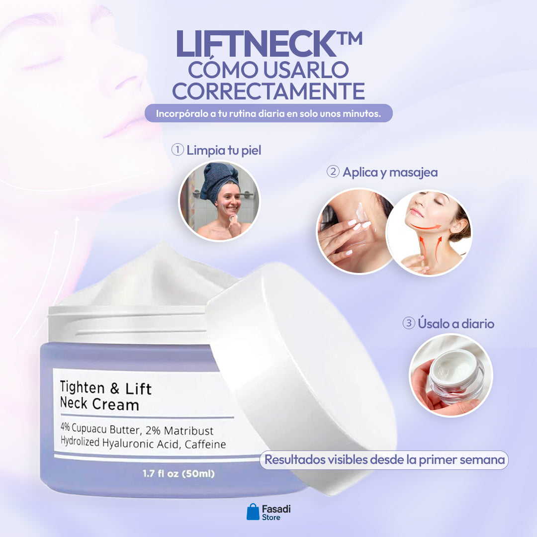 1+1 Gratis / LiftNeck™ - Di adiós a la papada y a los años que no te pertenecen