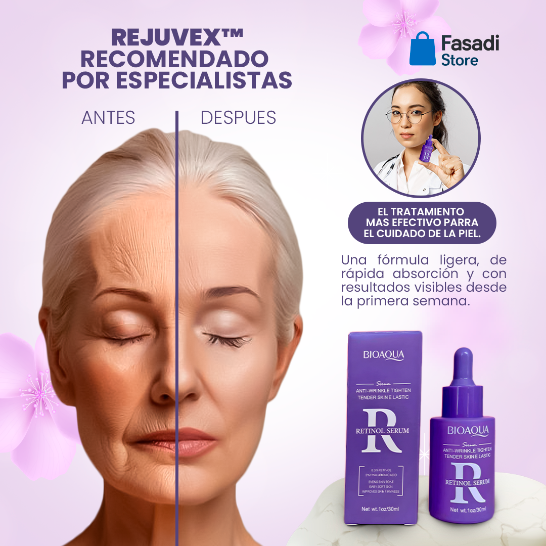 Rejuvex™ “El secreto de una juventud luminosa.”