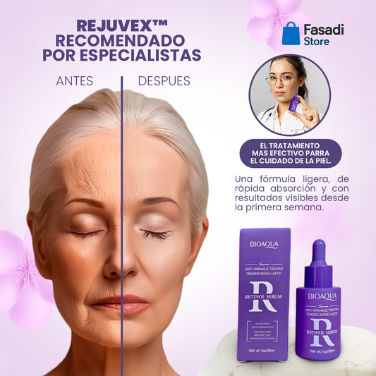 Rejuvex™ “El secreto de una juventud luminosa.”