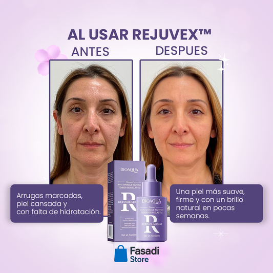 Rejuvex™ “El secreto de una juventud luminosa.”