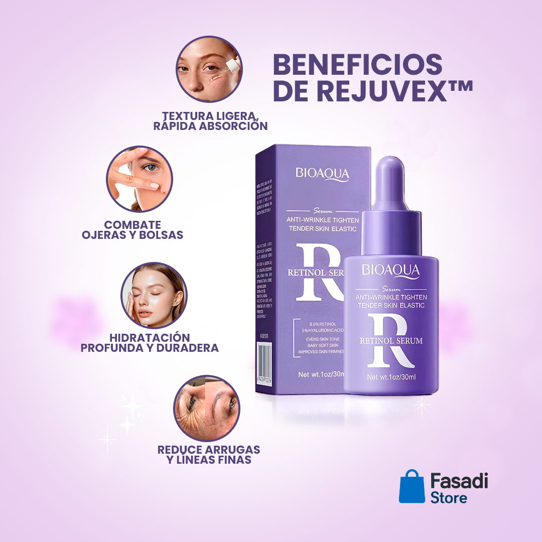 Rejuvex™ “El secreto de una juventud luminosa.”