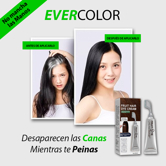 EverColor™ Dile adiós a las canas desde el primer uso