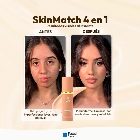 1+1 Gratis / SkinMatch™ 4 en 1 la base inteligente que se adapta a tu piel