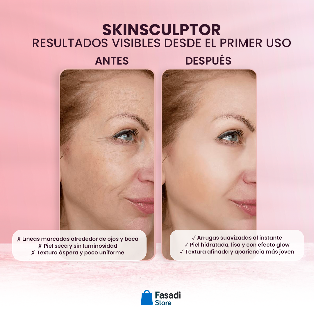 SkinSculptor™ - El bálsamo que borra arrugas al instante y revela una piel más joven desde el primer uso