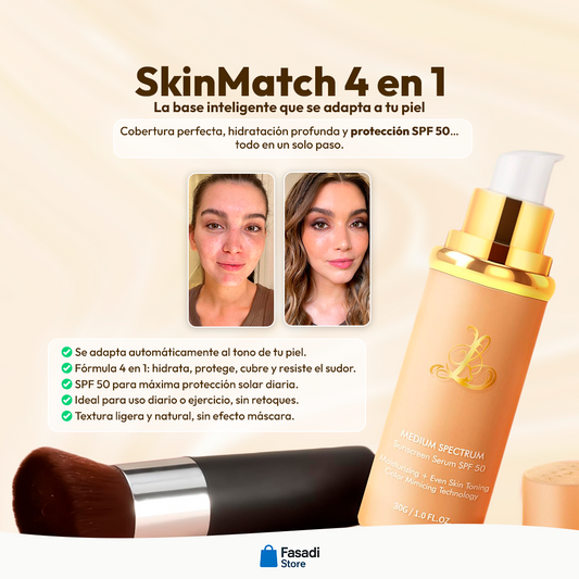 1+1 Gratis / SkinMatch™ 4 en 1 la base inteligente que se adapta a tu piel